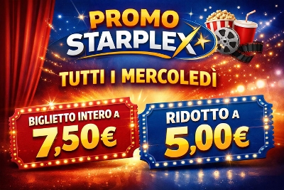 PROMO STARPLEX MERCOLEDI'